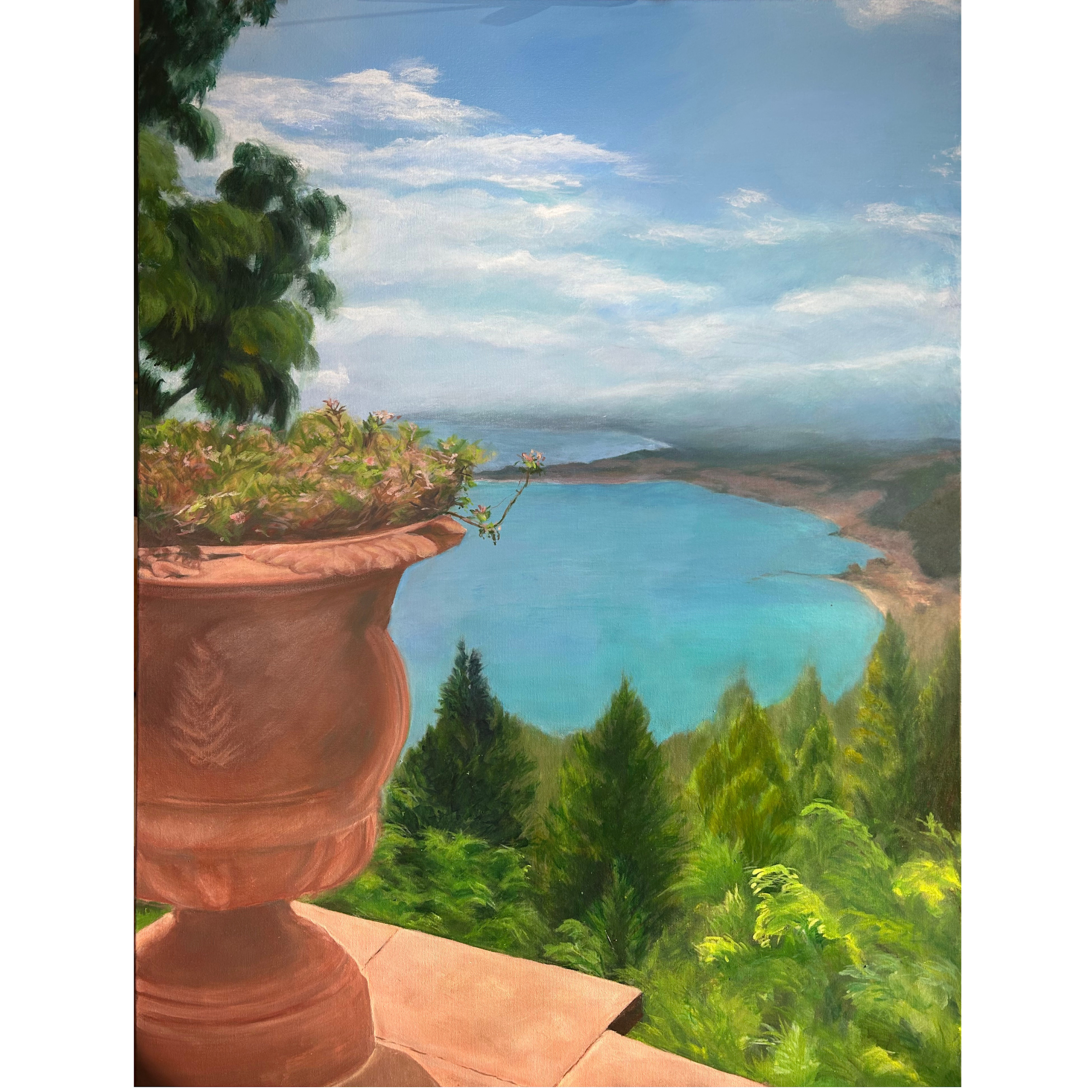 Taormina I, 30 x 40 acrylic on canvas