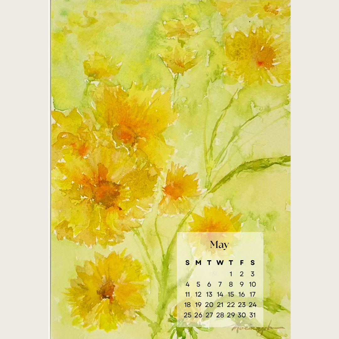 Creative 2025 art calendar