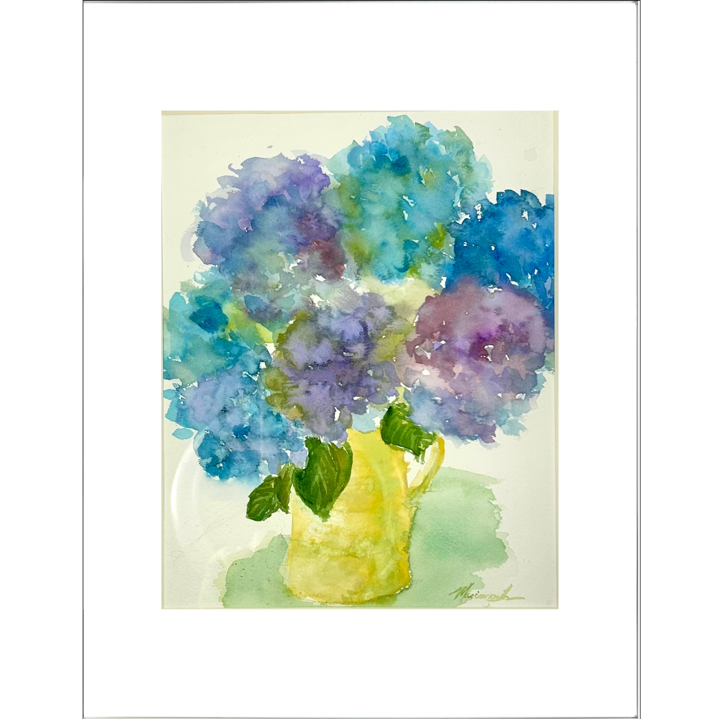 Blue Hydrangea