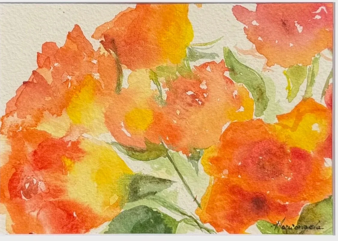 Orange Roses