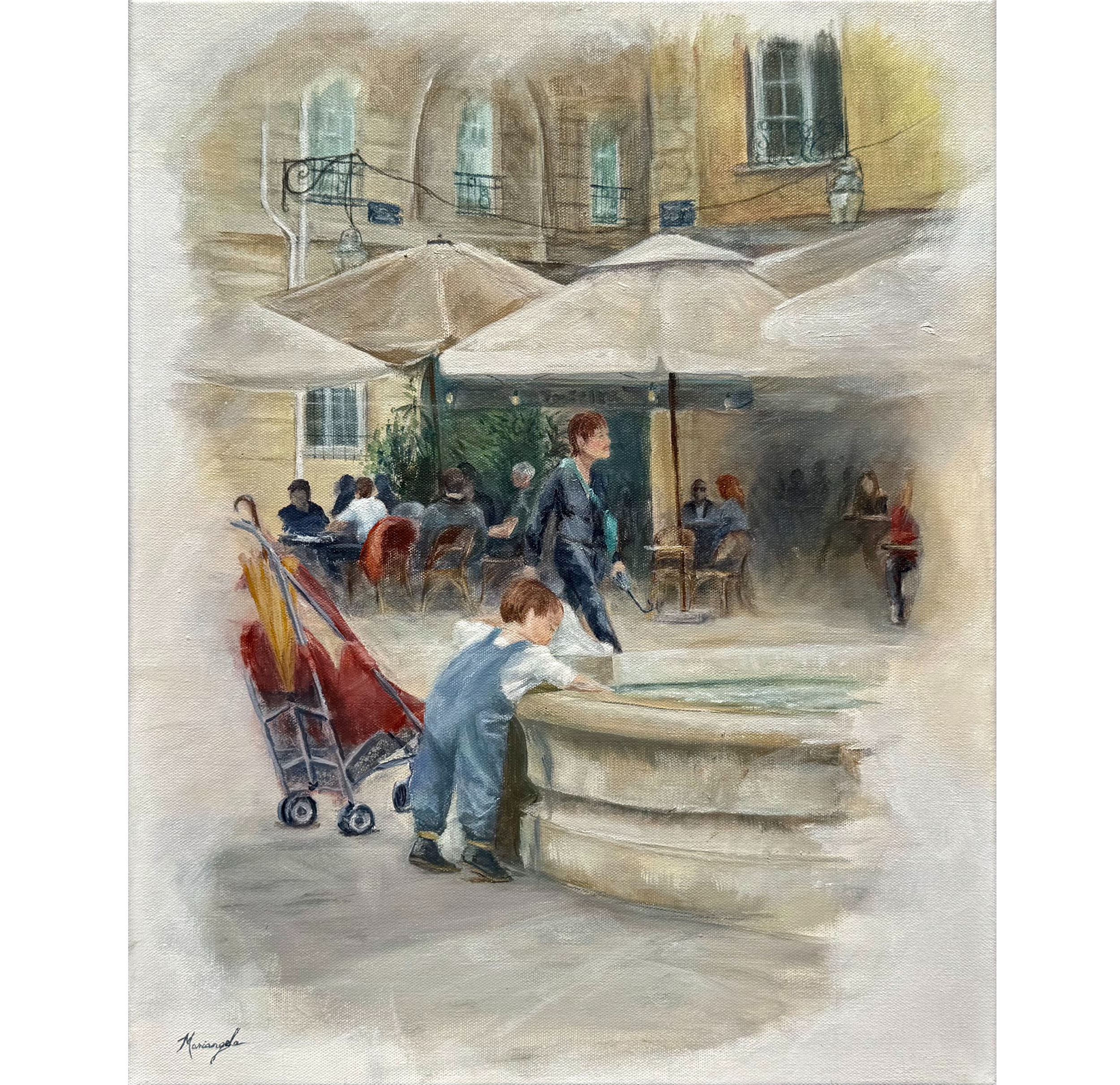 Springtime in the Plaza • Bordeaux, France