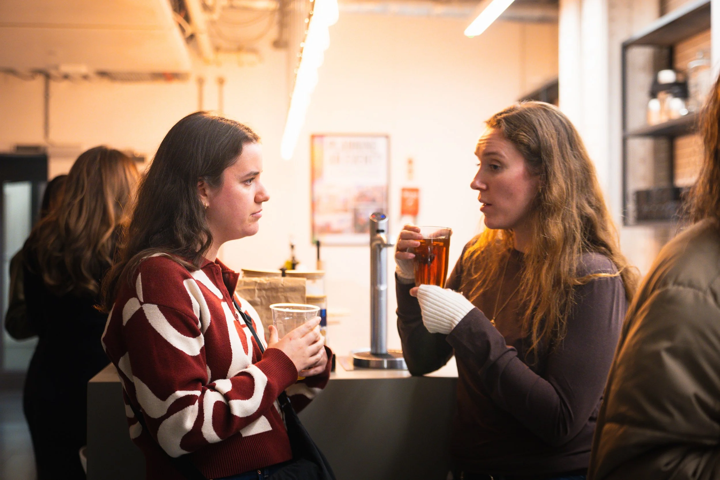I captured a women's wealth-building event