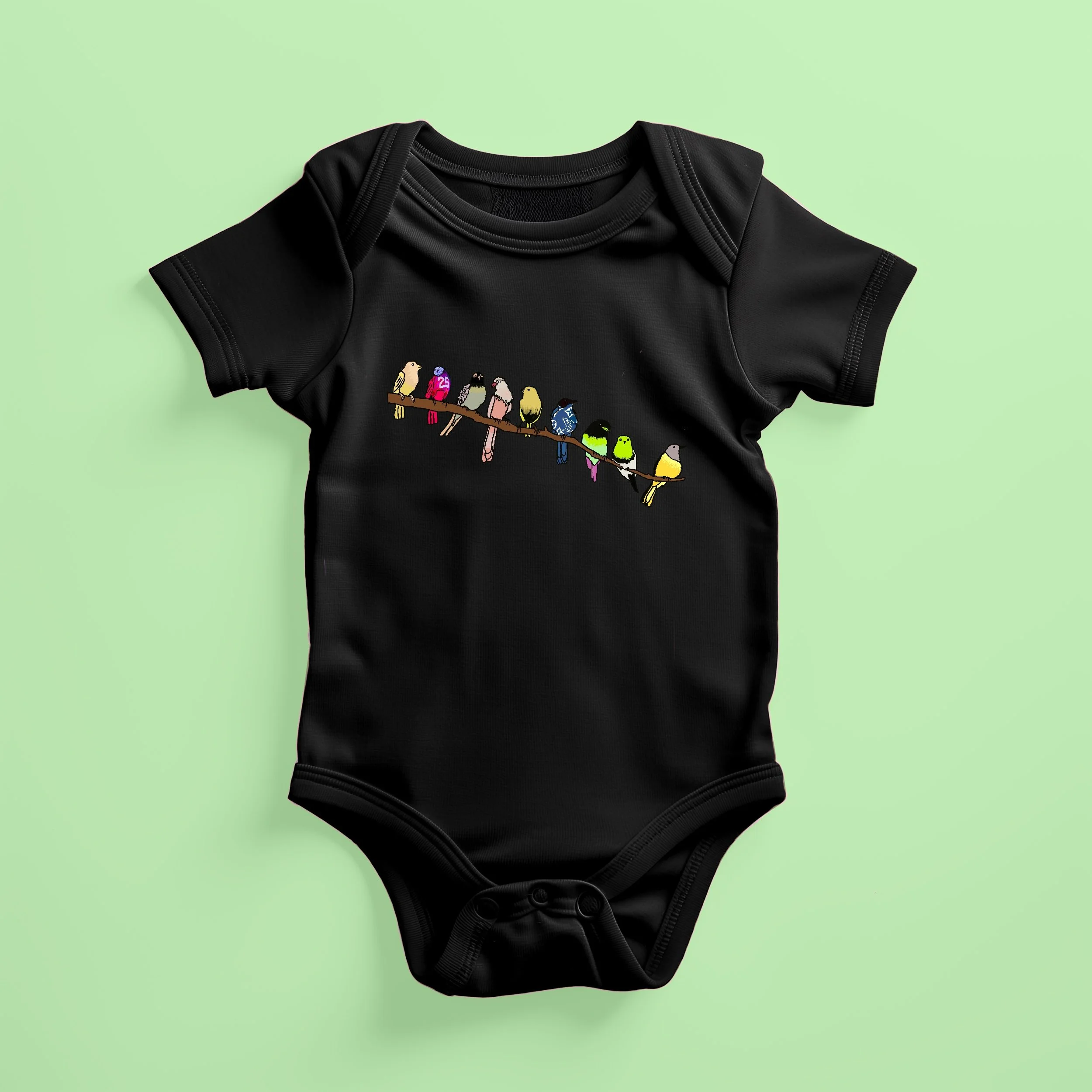 Birds of a Feather Billie Eilish Baby Outfit