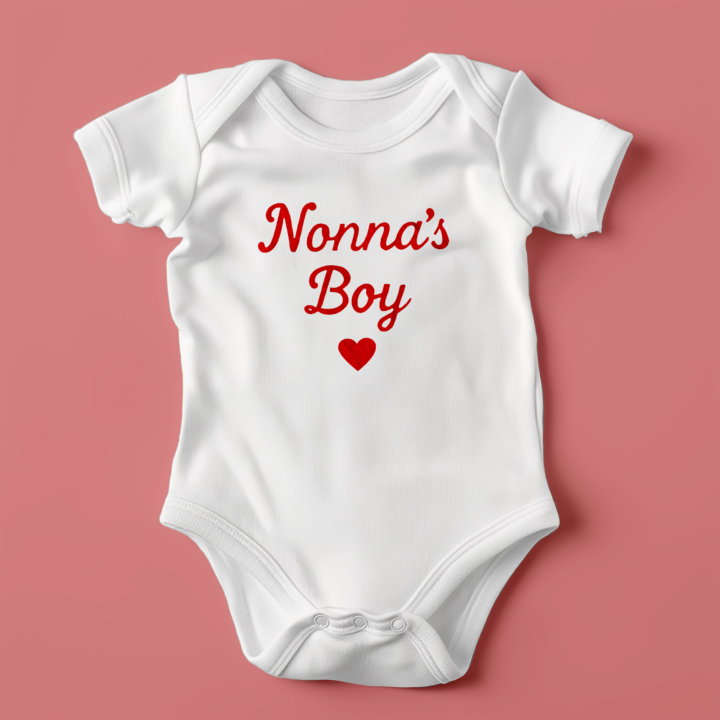 'Nonna's Boy' Heart Onesie