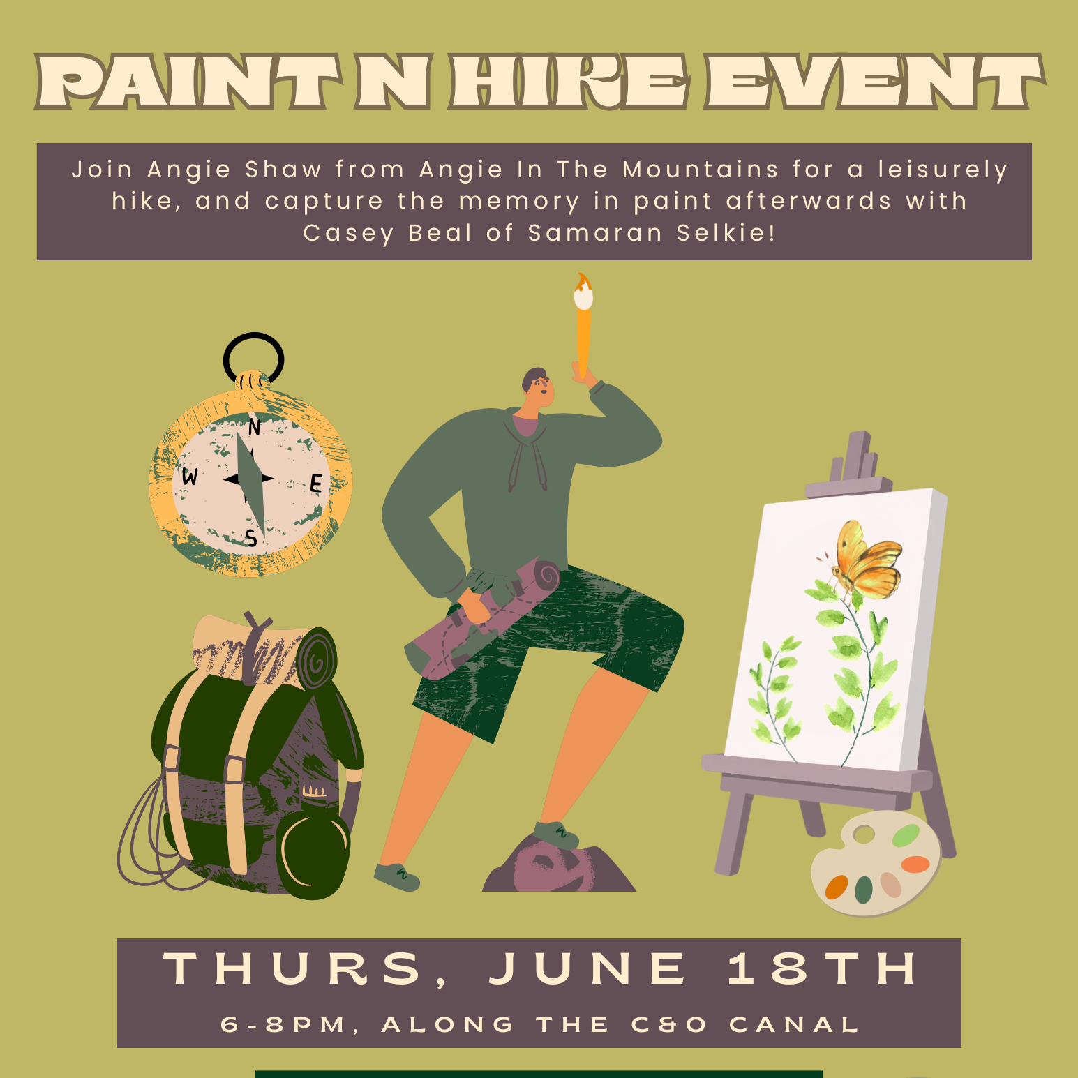 Hike N Paint Event