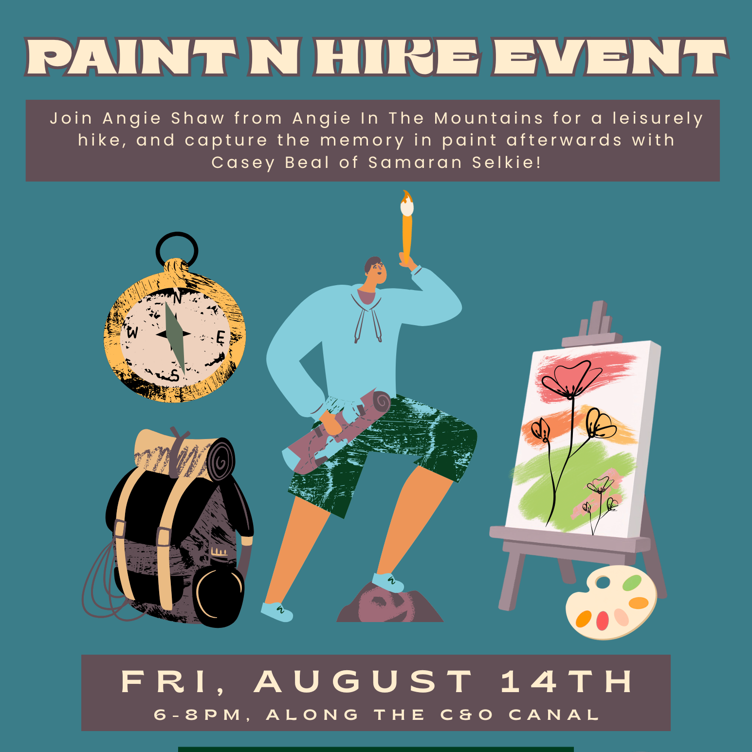 Hike N Paint Event