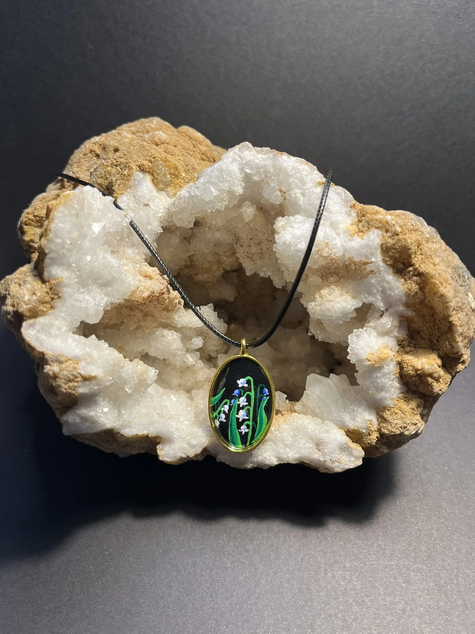 Lily of the Valley Pendant.JPEG