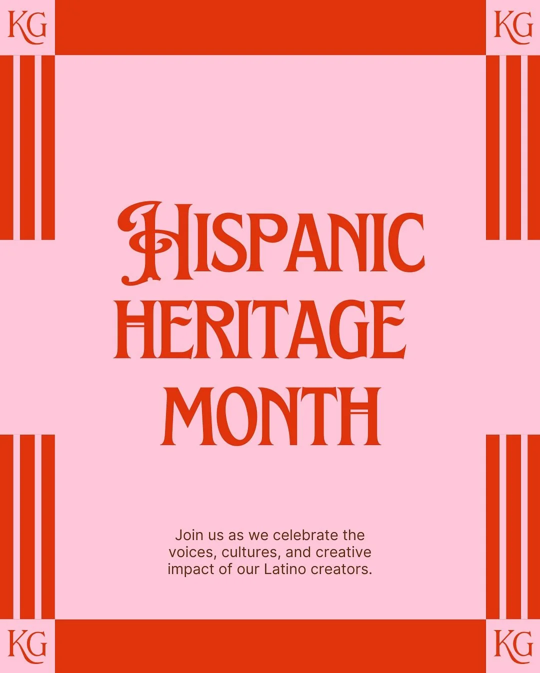 Kensington Grey is proud to honor Hispanic Heritage Month by celebrating the voices, cultures, and creative impact of our Latino creators. Each week, we&rsquo;ll be highlighting a few of the incredible Latino creators on our roster, and you can head 