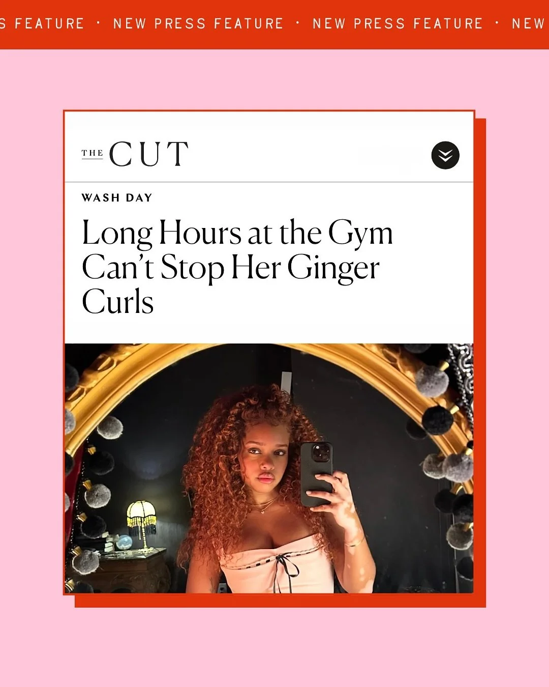 The gorgeous @_emlora sat down with @thecut to talk about how she maintains her gorgeous ginger curls. Head to our stories for the link to the full article ❤️