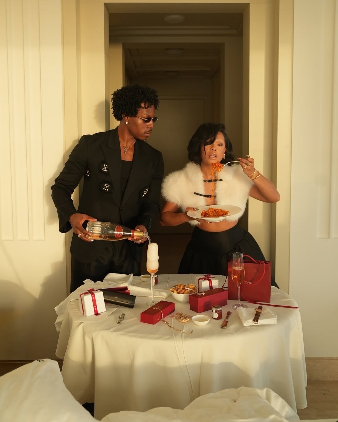 Art Basel is off to a beautiful start with @cartier.

This week in Miami, Cartier invited guests into the wild with an immersive Panth&egrave;re experience during Miami Art Week - starting with a private dinner celebrating art, legacy, and luxury.

K