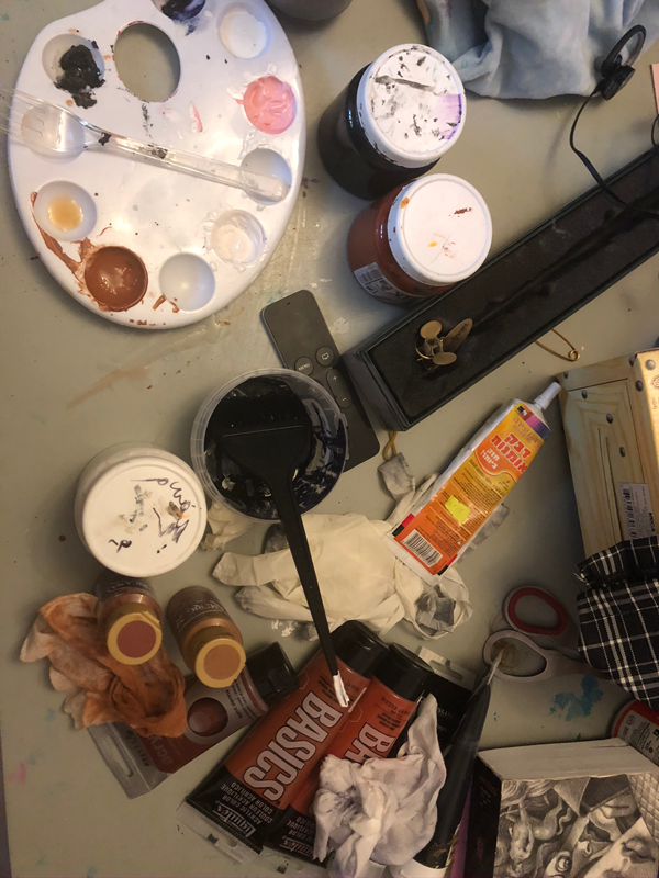 הצבעים שהשתמשתי בהם