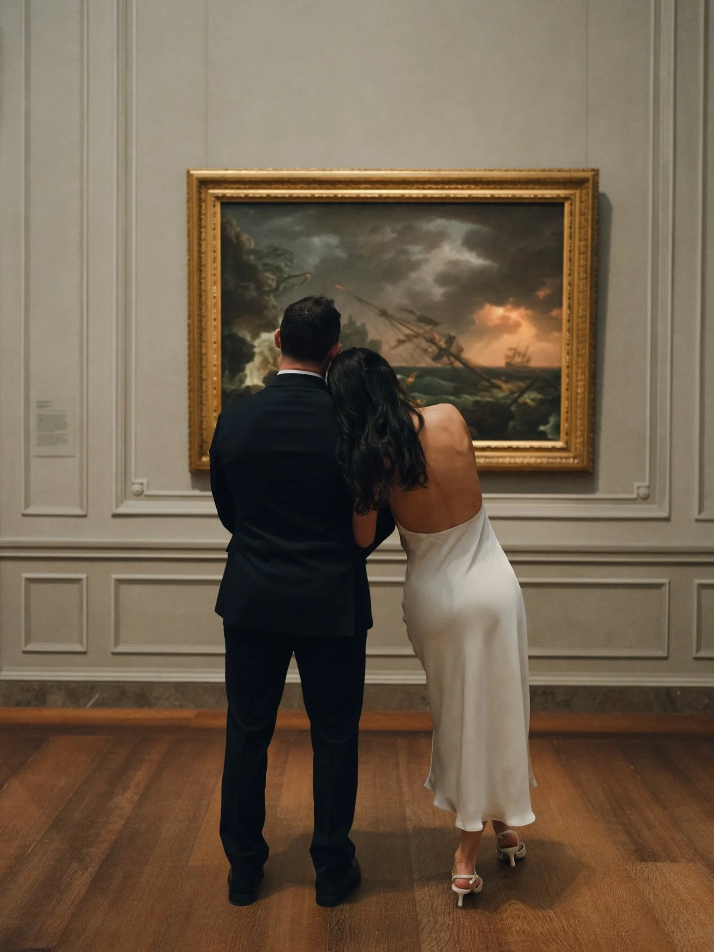 Corners from the gorgeous NGA ✨🖤 

&bull;
#dcengagementphotographer #dcweddingphotographer