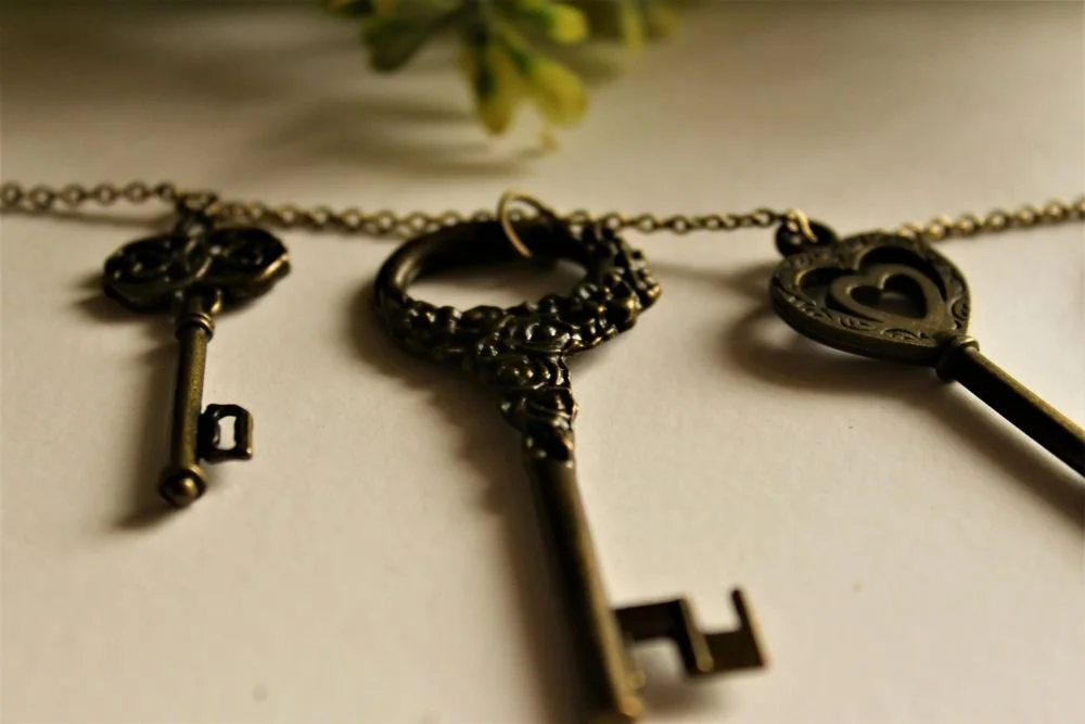 Brass vintage key, EMDR therapy for trauma and emotional healing San Antonio Texas