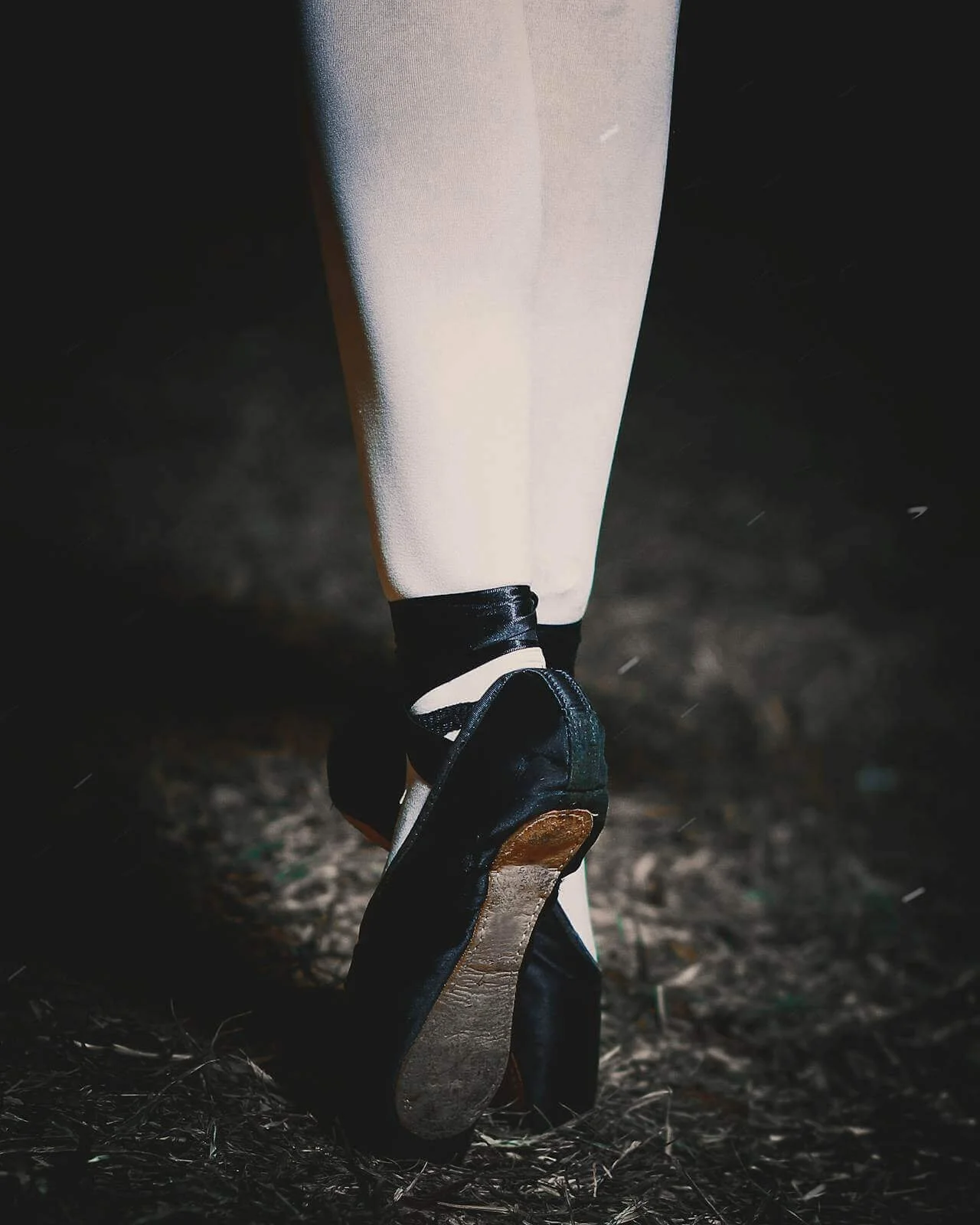 Ballet shoes en pointe, online therapy for austin women, Rebecca Flores, LPC