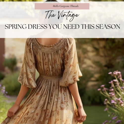 The Vintage Spring Dress You Need This Season