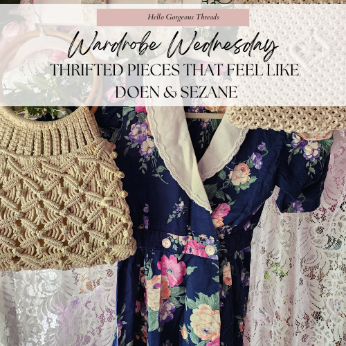 Wardrobe Wednesday: Thrifted Pieces That Feel Like Doen & Sezane