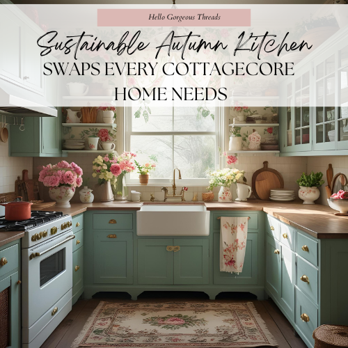 Sustainable Autumn Kitchen Swaps Every Cottagecore Home Needs