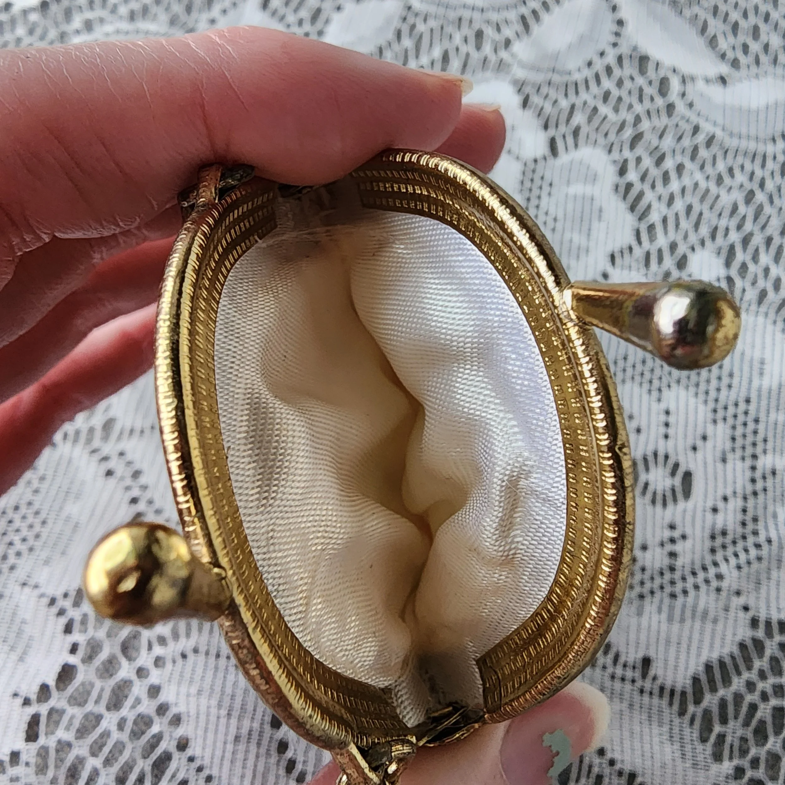 Antique Vintage Beaded Floral Purse 1920s Art Deco Flapper Evening Bag Fringe - Hello Gorgeous Threads