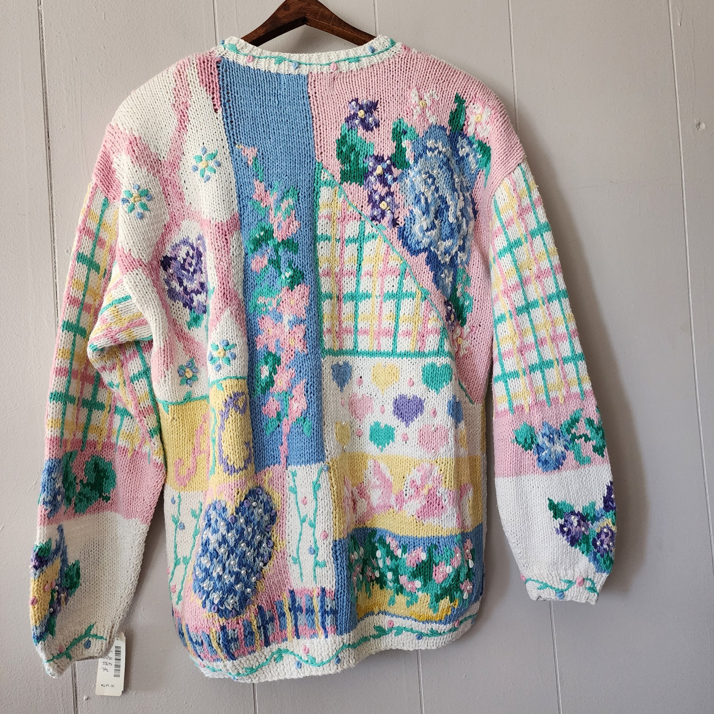 Eagle’s Eye Pastel Patchwork Floral Knit - Hello Gorgeous Threads