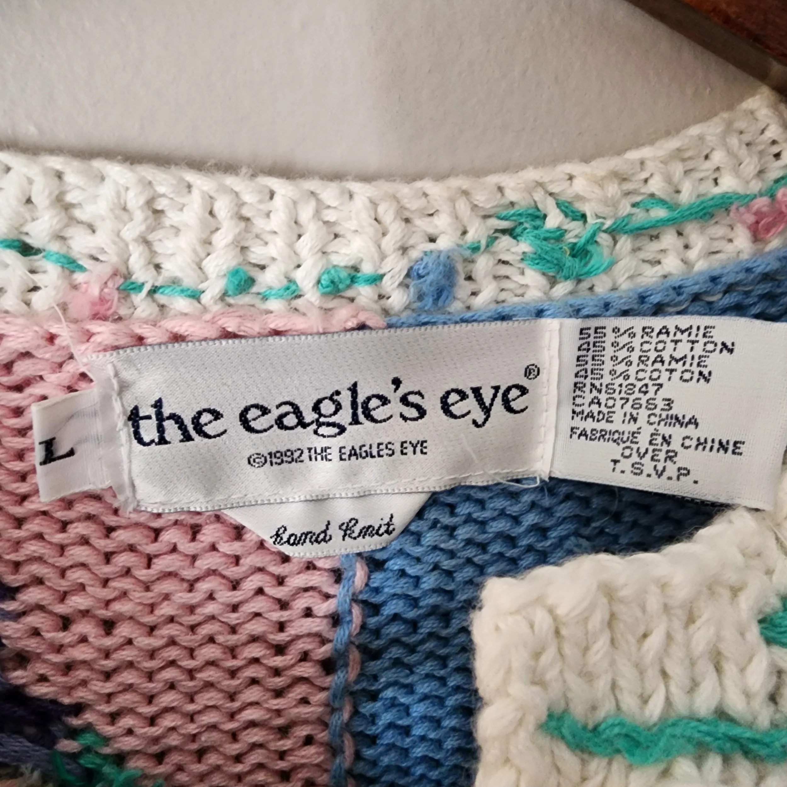 Eagle’s Eye Pastel Patchwork Floral Knit - Hello Gorgeous Threads