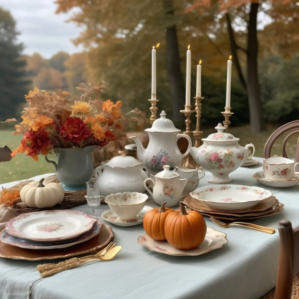 Ultimate Harvest Tea Party: Elegant Table Setting Ideas & Inspiration ...