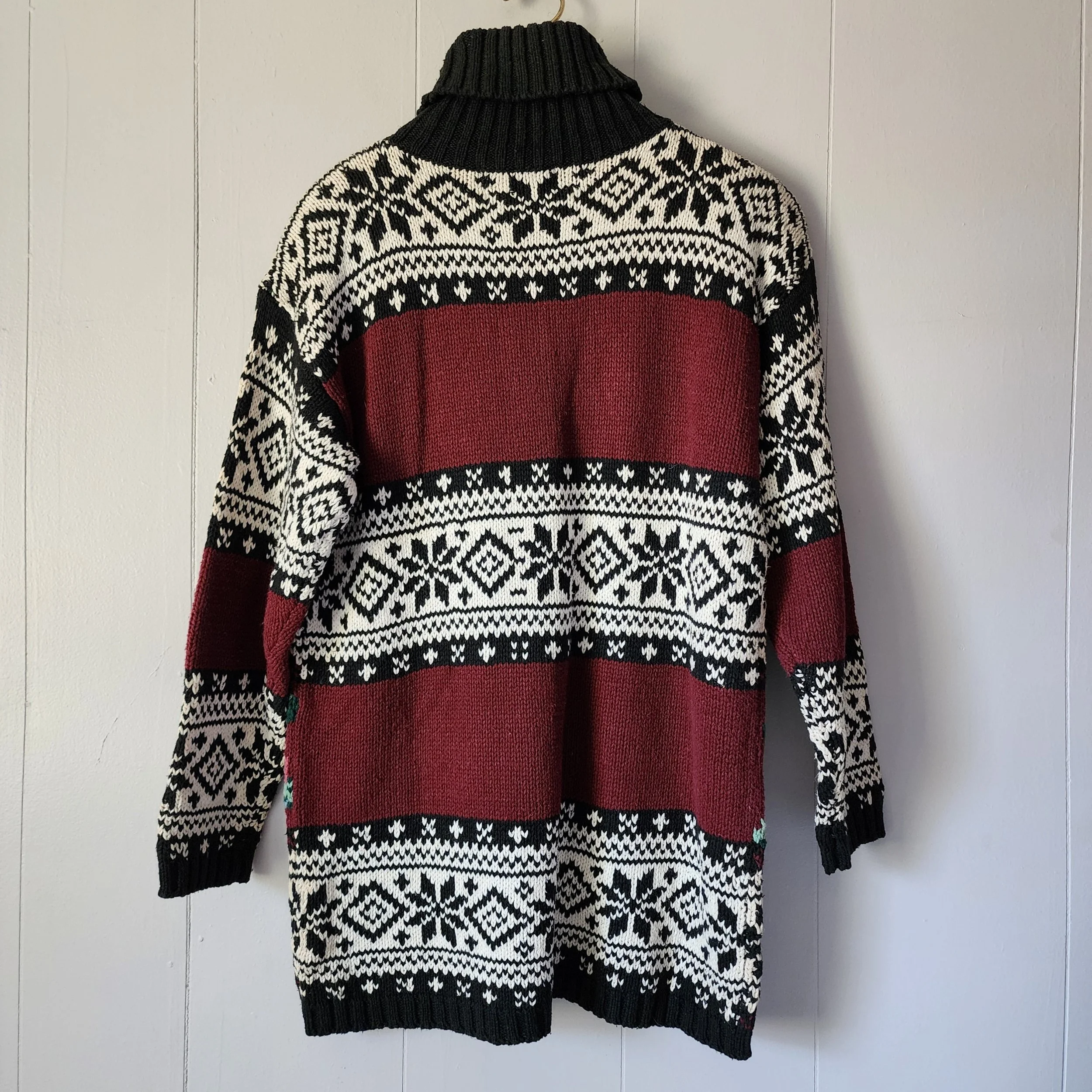 Reference Point Floral Fair Isle Knit - Hello Gorgeous Threads