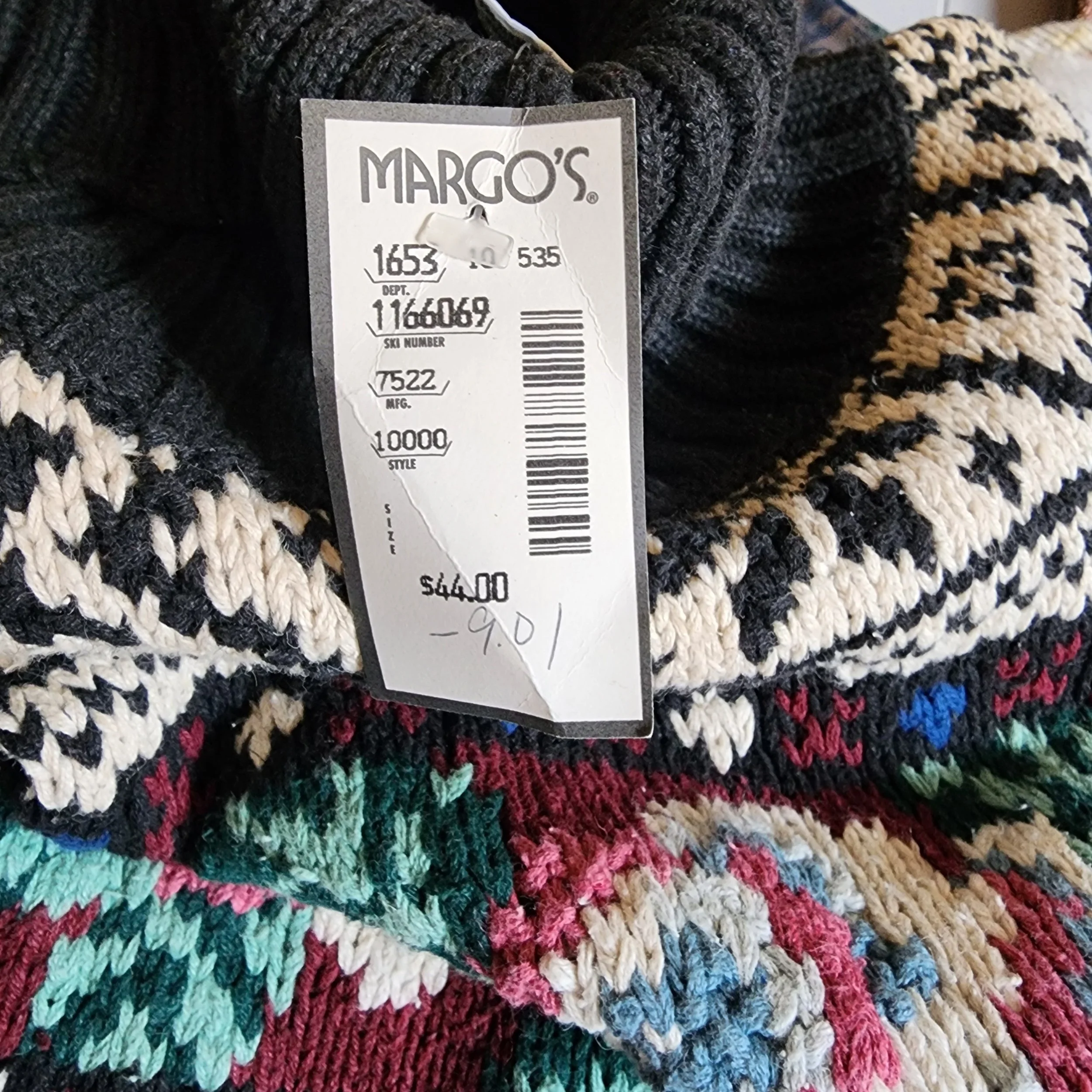 Reference Point Floral Fair Isle Knit - Hello Gorgeous Threads