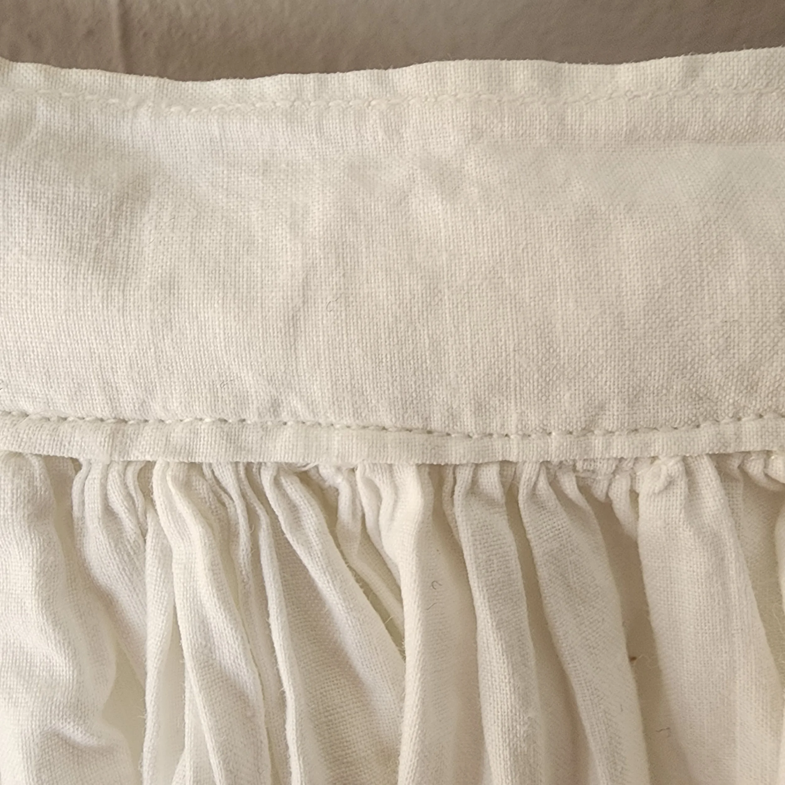 Antique Victorian/Edwardian Women’s Cotton Undergarment Set – Chemise, Petticoat & Pantaloons Eyelet Lace Trim - Hello Gorgeous Threads