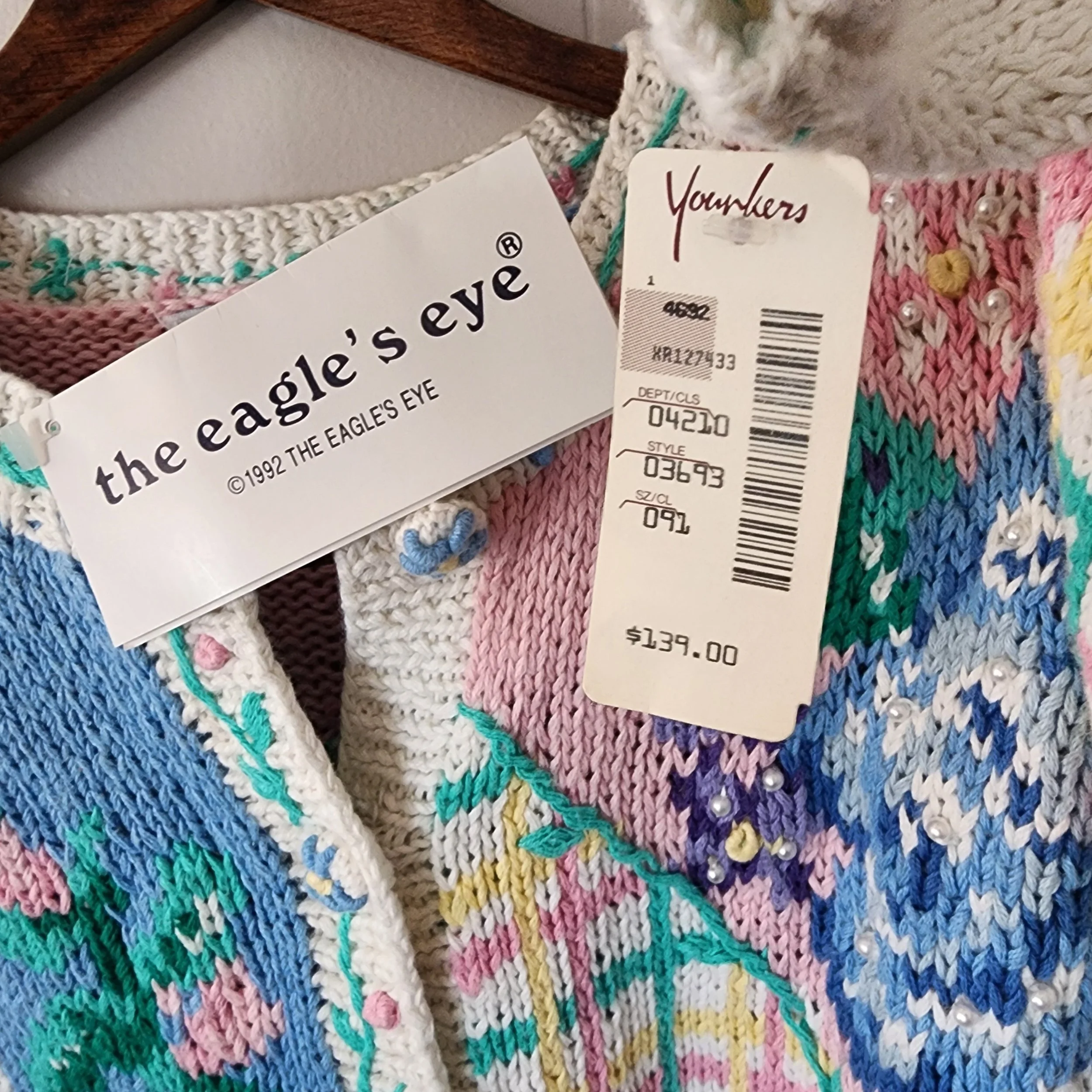 Eagle’s Eye Pastel Patchwork Floral Knit - Hello Gorgeous Threads