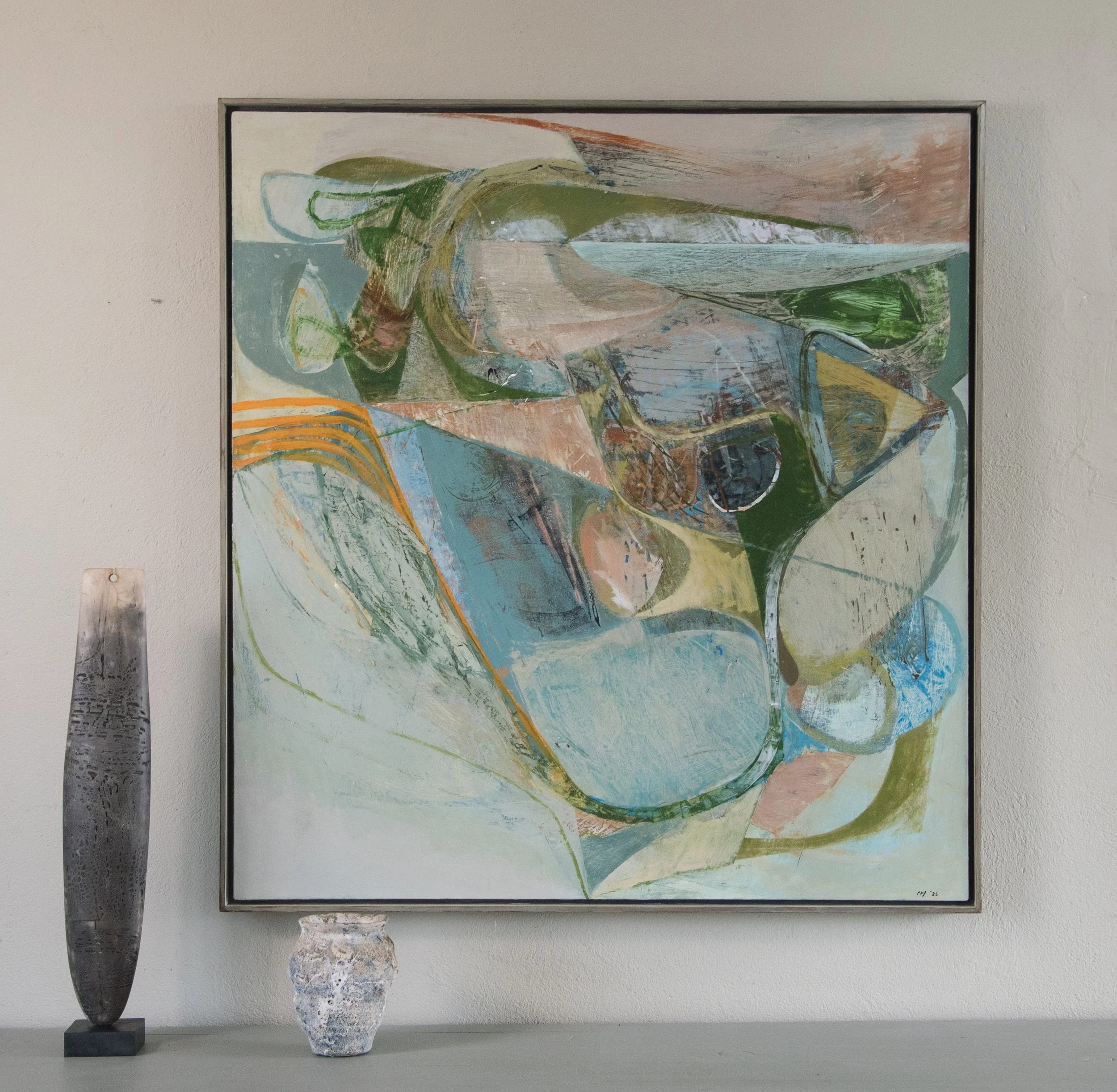 Paintings at Jenna Burlingham Gallery