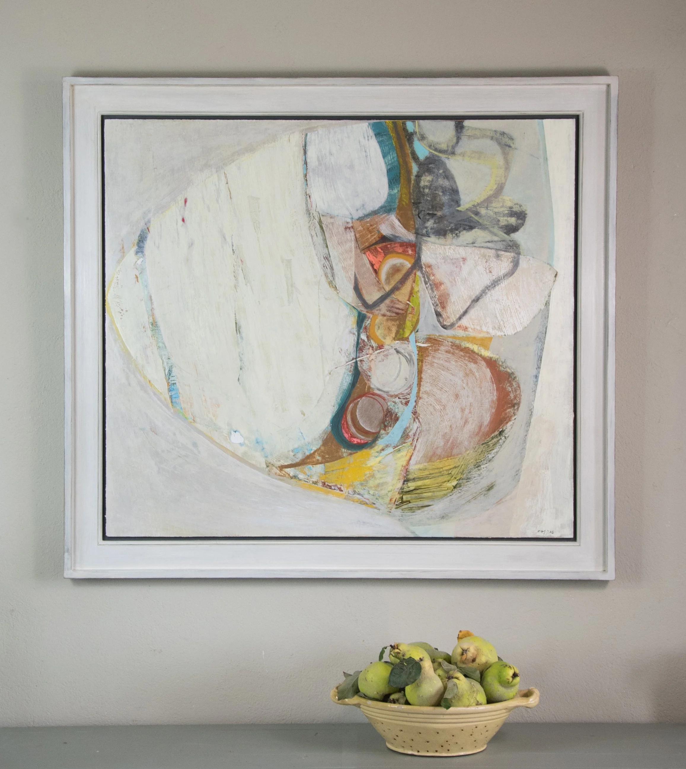 The Lower Route. Acrylic on Board 82cm x 92cm