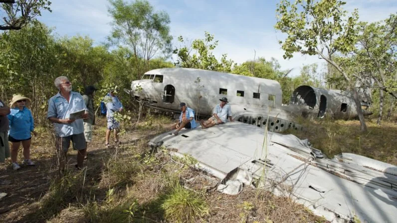 DAY 2: Vansittart Bay, WWII DC3 Crash Site