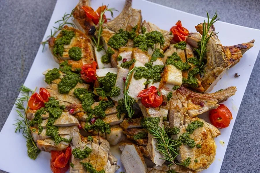 Roast chicken