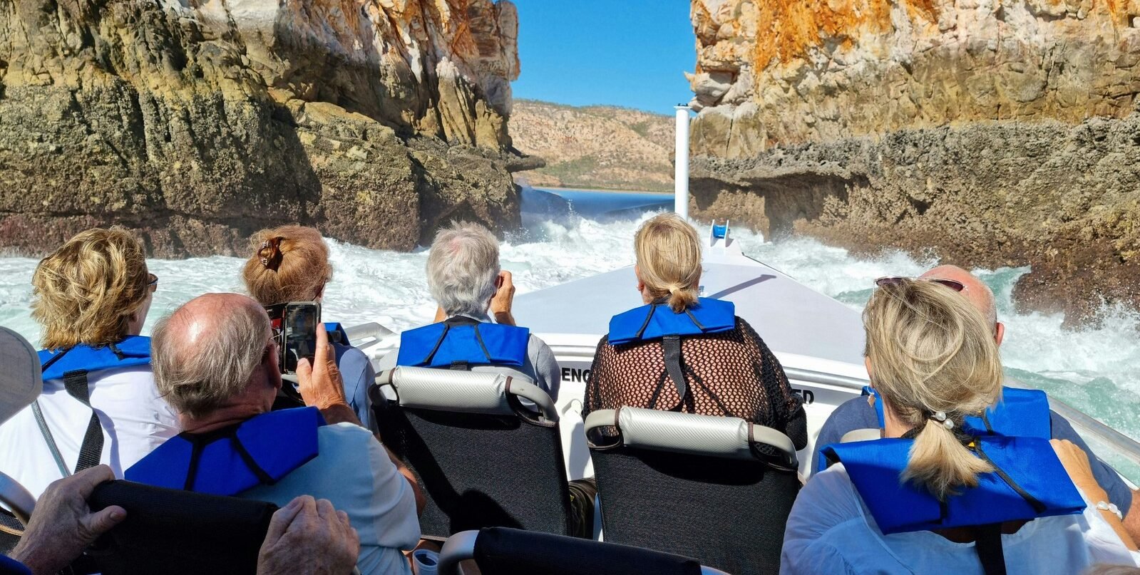 The Horizontal Falls in Talbot Bay