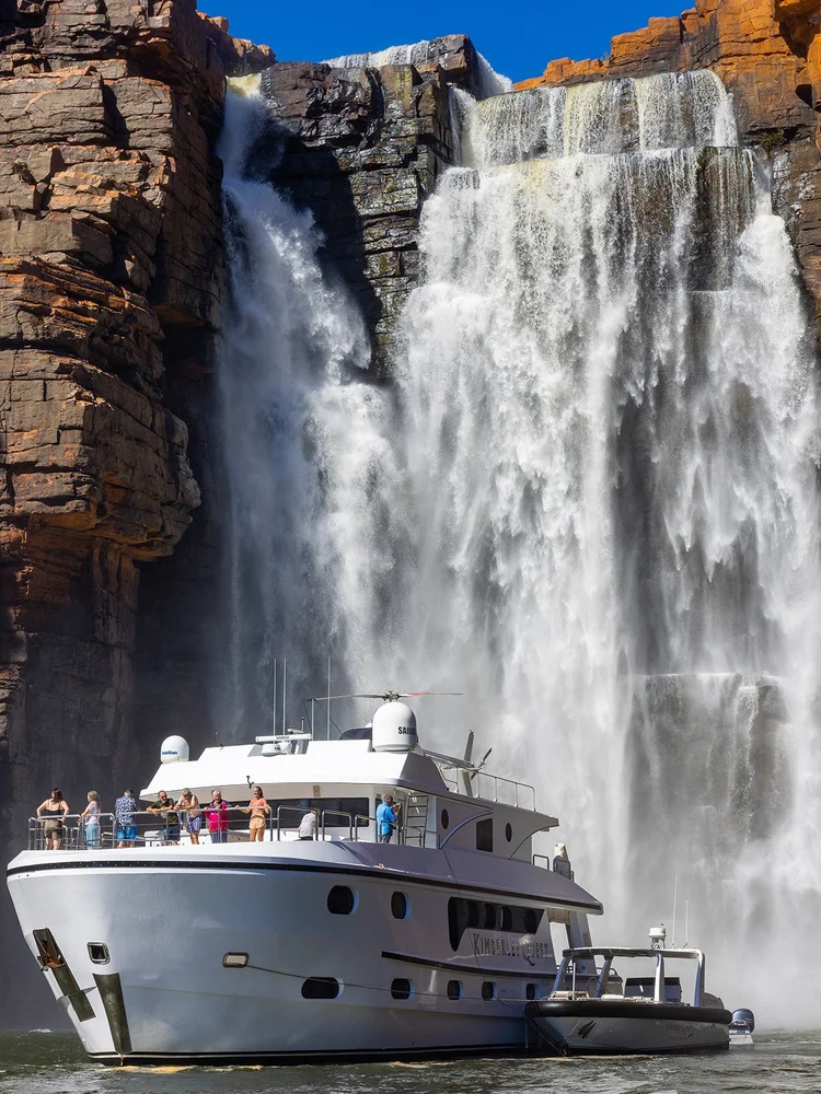 Fishing on the Kimberley coast in late season