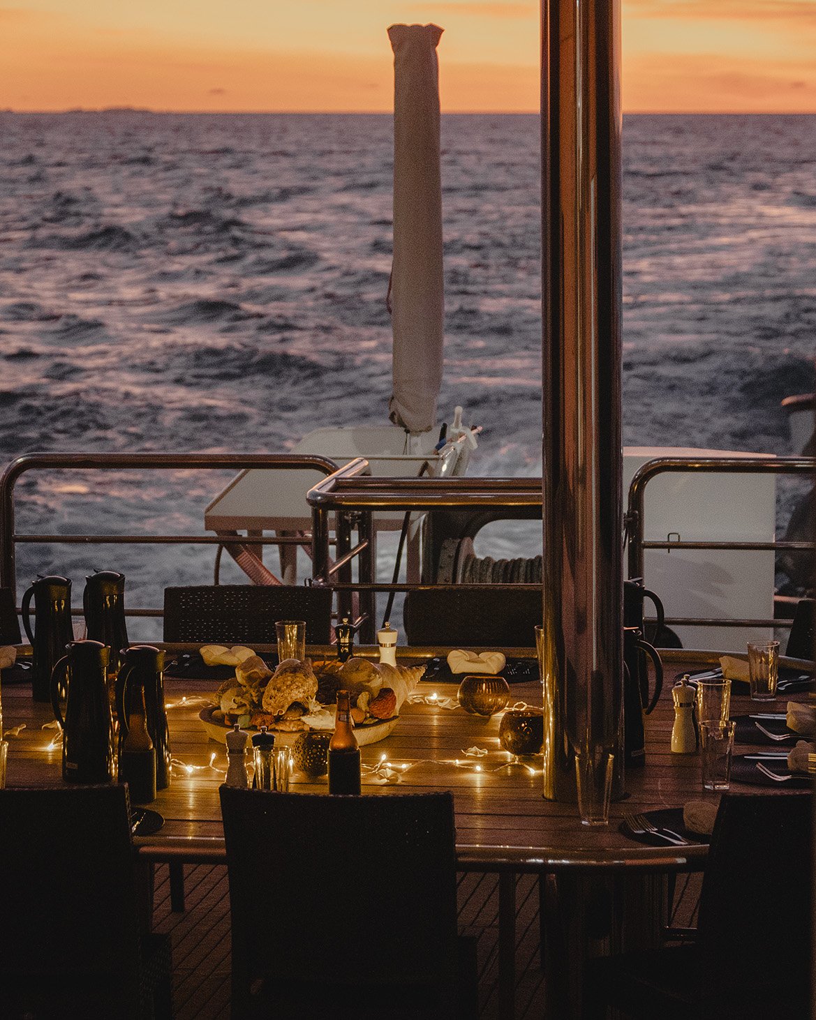 Cuisine on board Kimberley Quest II