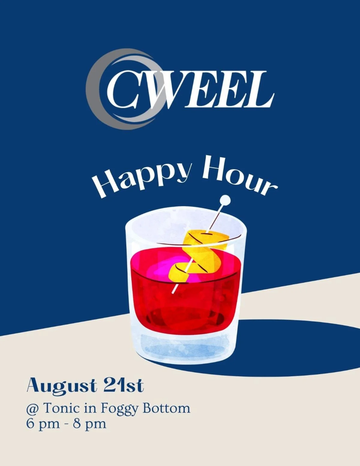 CWEEL Summer Happy Hour