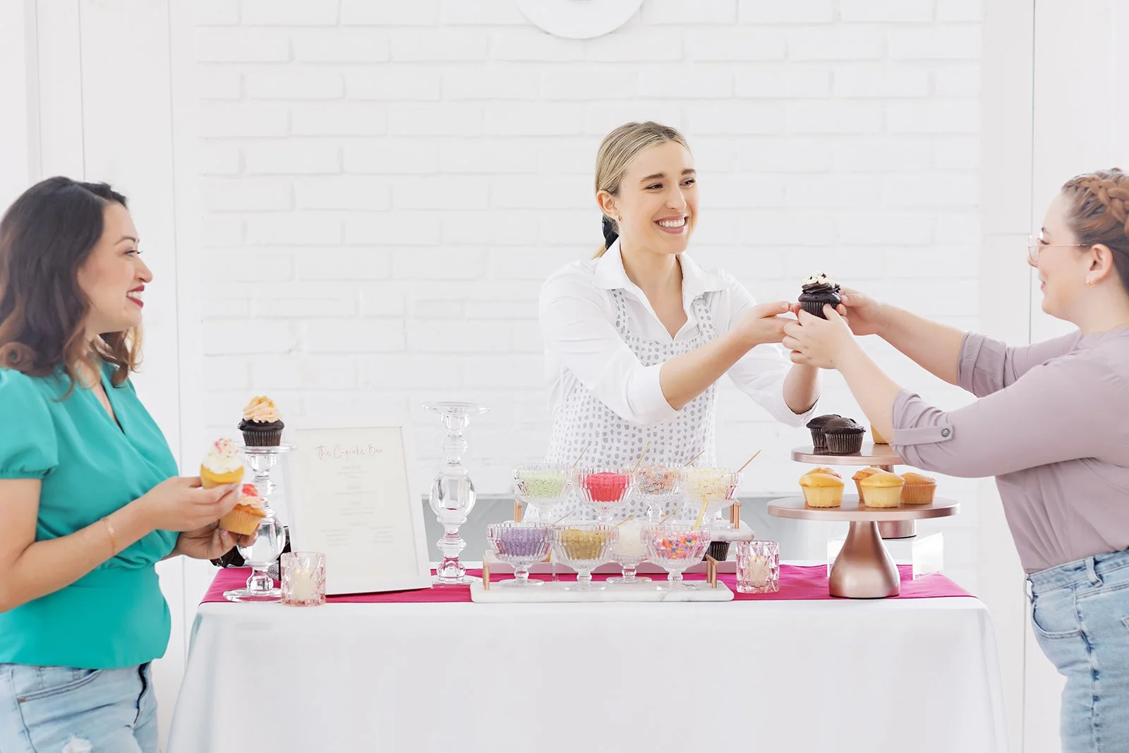 Interactive Dessert Experience: The Cupcake Bar