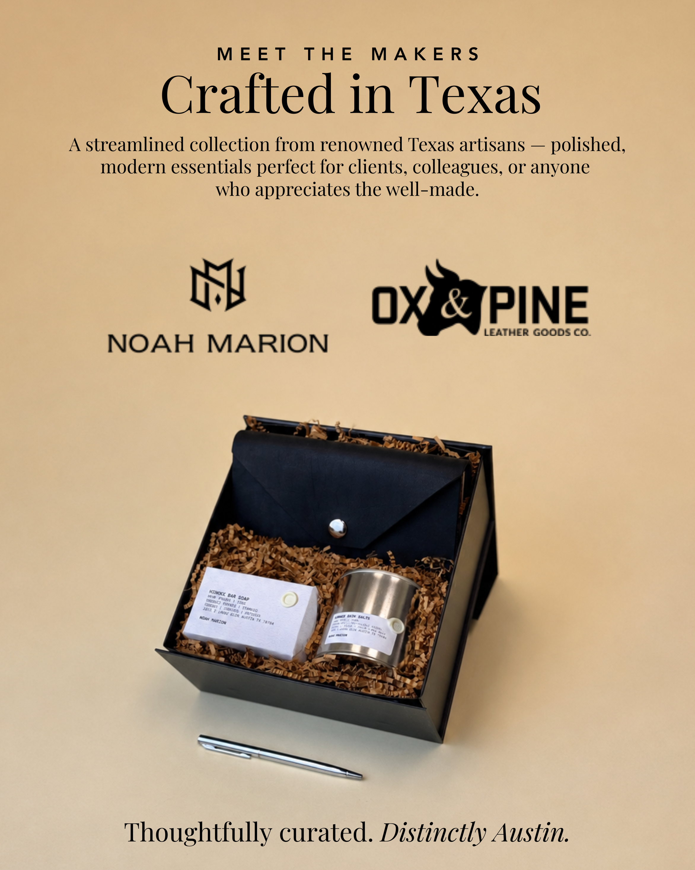 Noah Marion and Ox and Pine, two luxe Texas artisan makers featured in The Modern Ritual