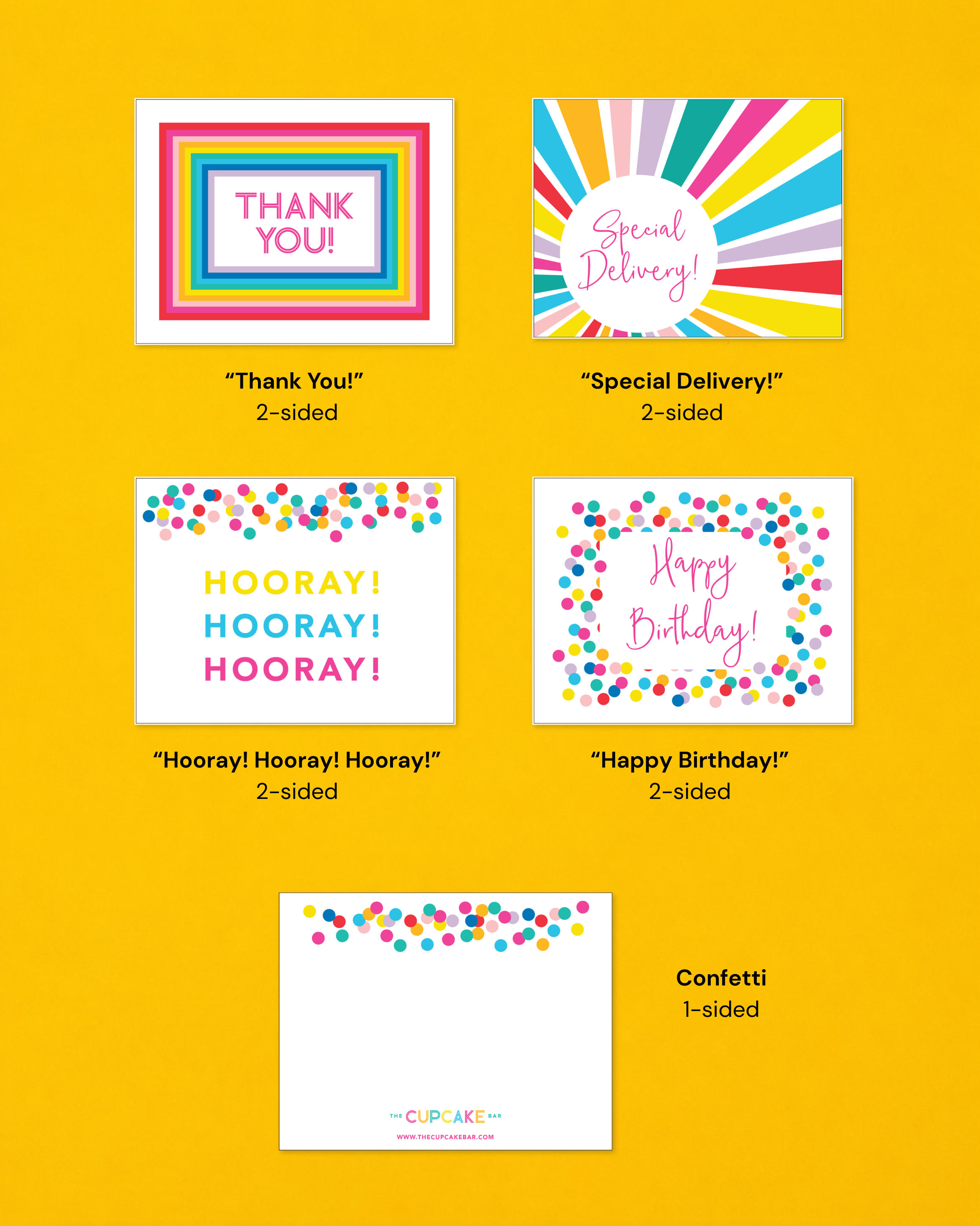 Handwritten notecard options to add a personalized touch to this curated gift.