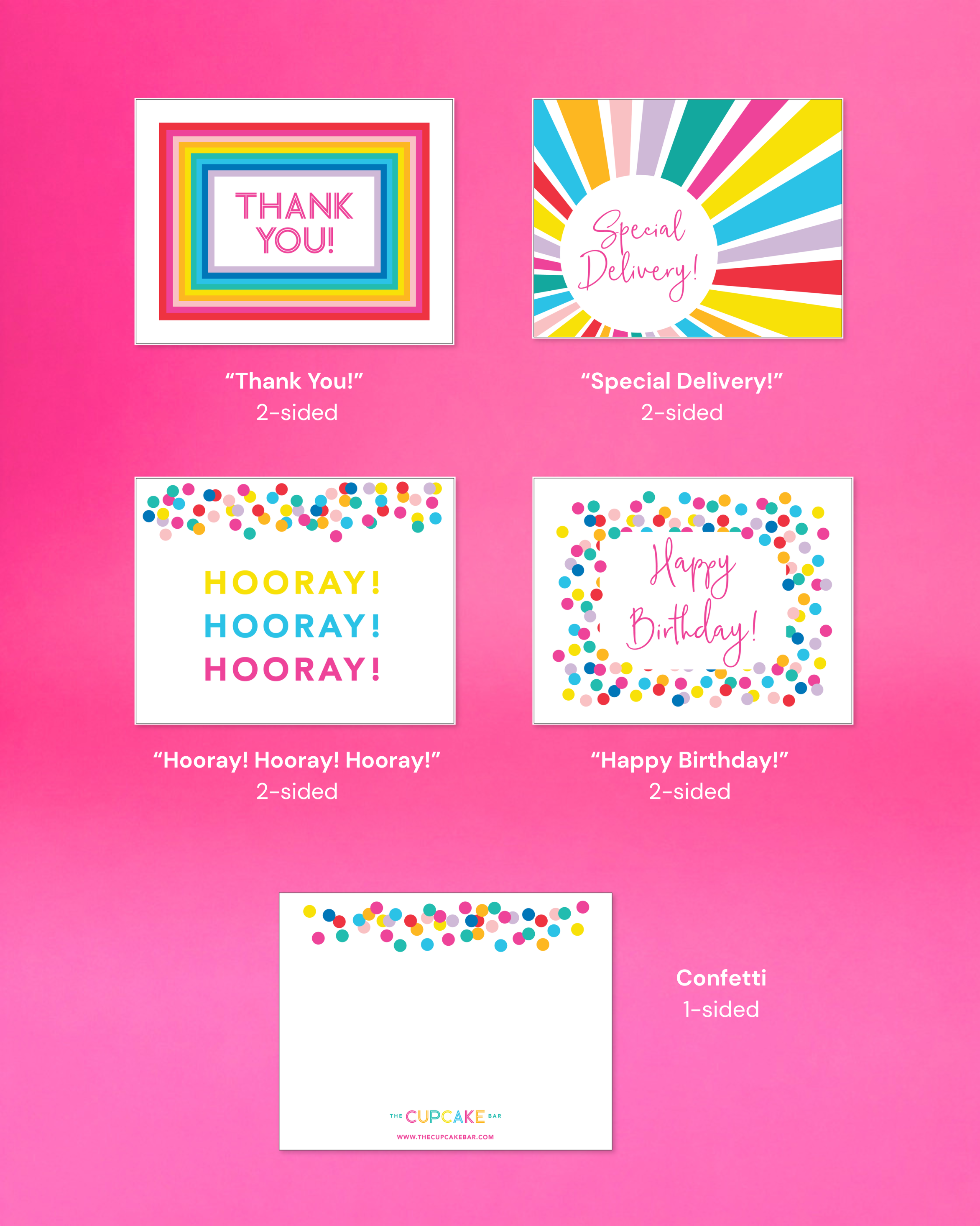 Handwritten notecard options to add a personalized touch to this curated gift.