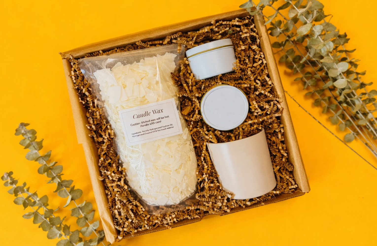 Candle Making Kit with on-demand instructions