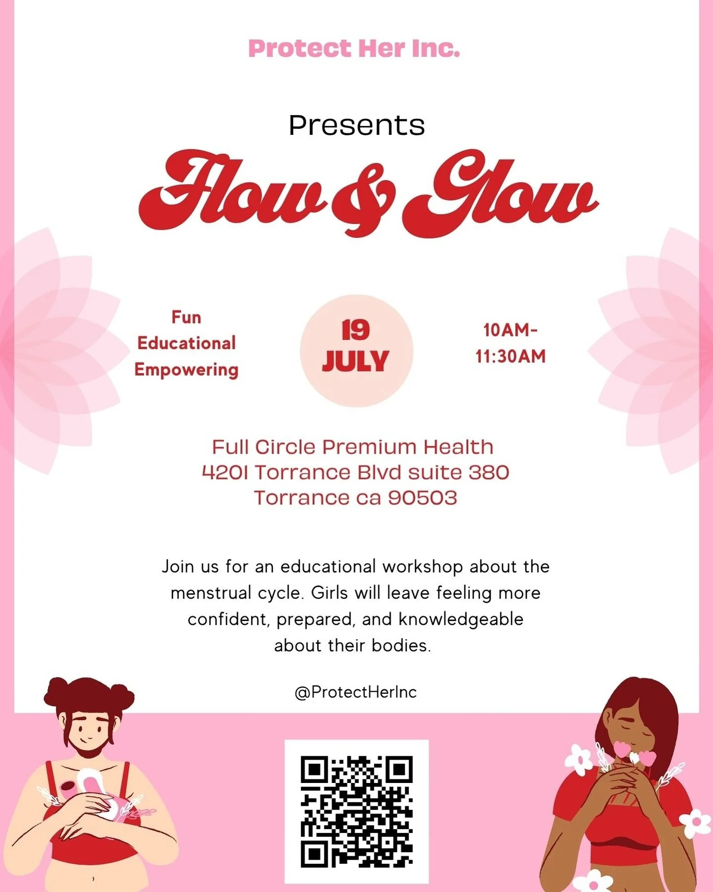 This Saturday! We&rsquo;re teaching girls how to manage their cycle before their cycle manages them. 

Great for girls aged 12-15 but no age restriction. 

We&rsquo;ll be educating on everything we wish we learned growing up. Rather than memorizing t