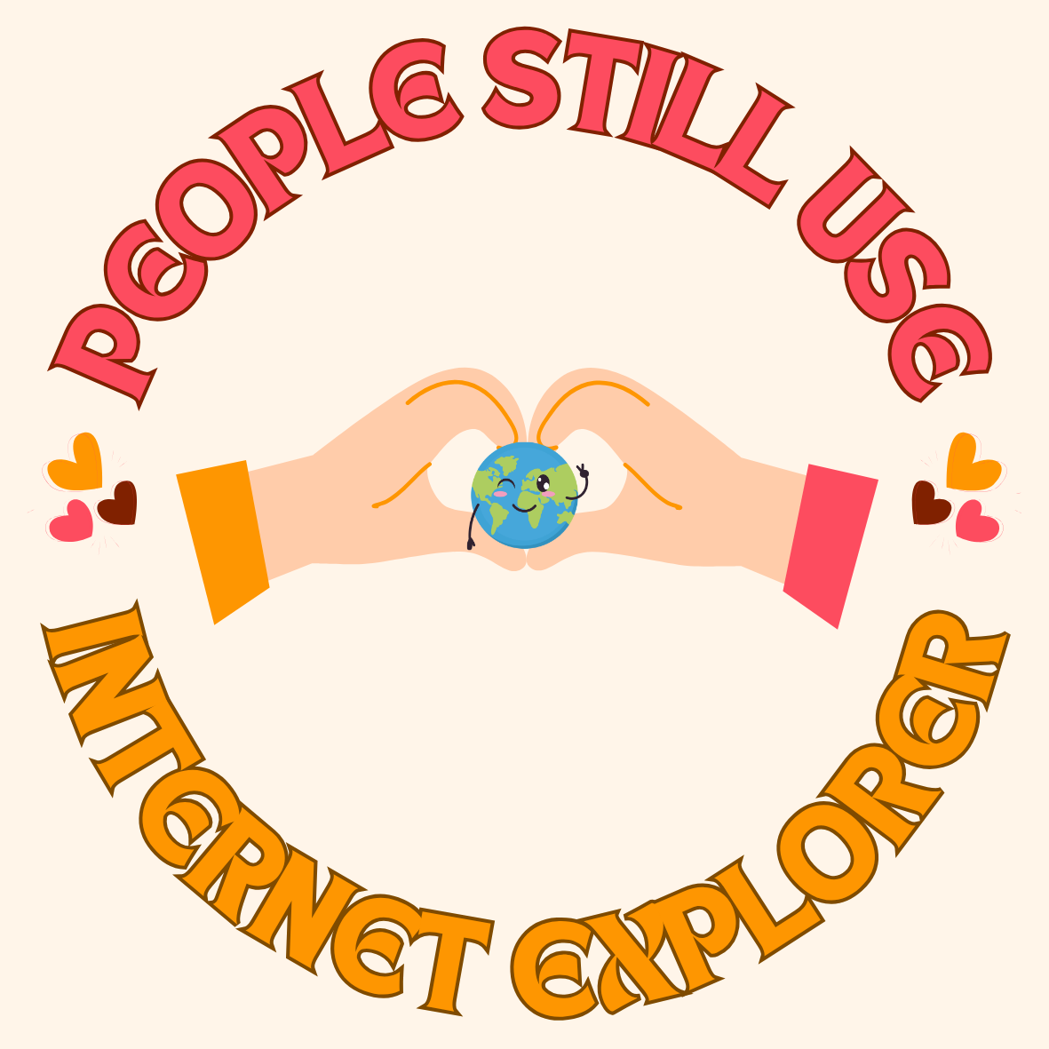 People Still Use Internet Explorer - Sticker