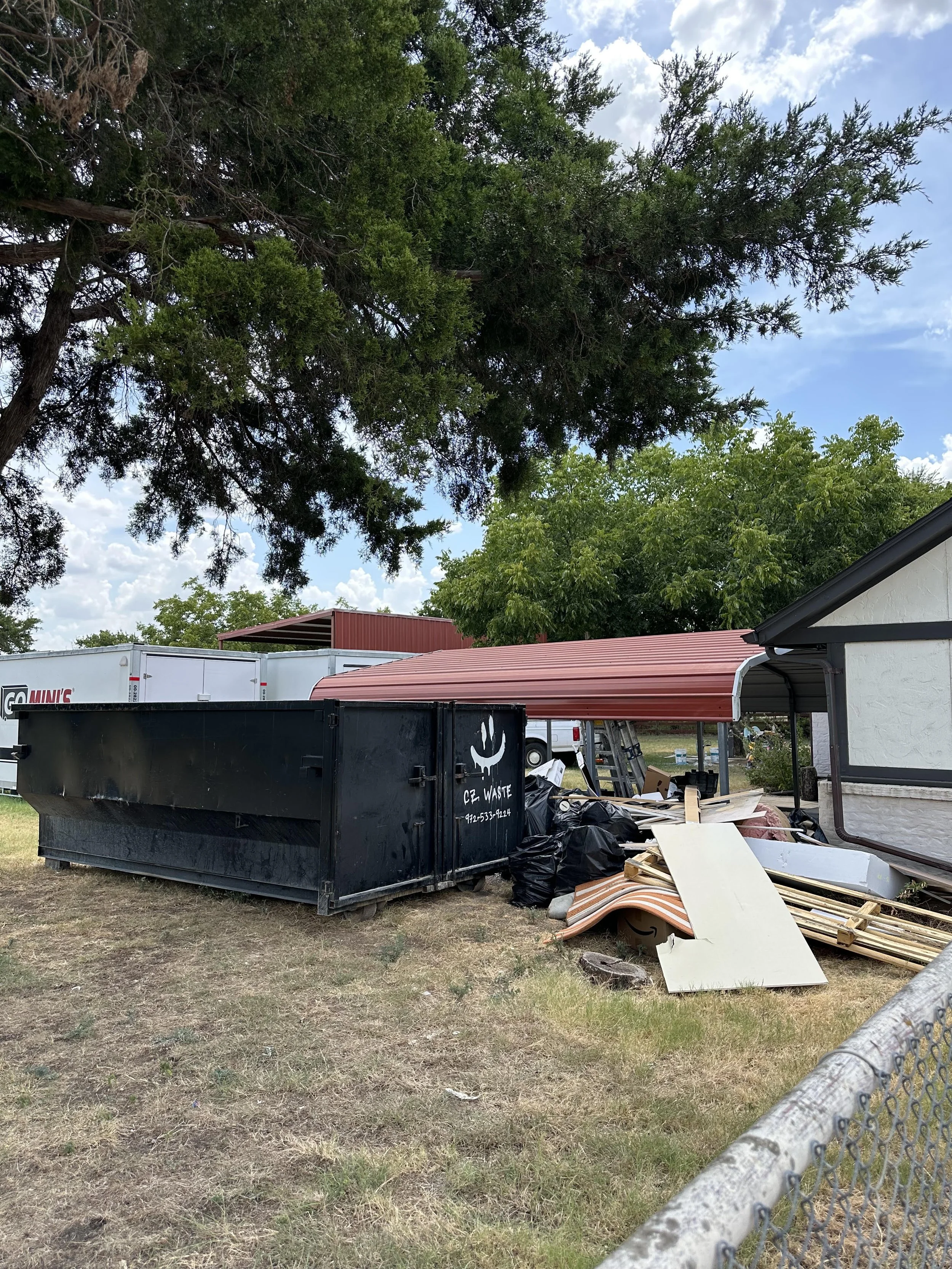 dumpster rental for home remodel in Tool, TX