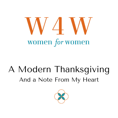 A Modern Thanksgiving — And a Note From My Heart