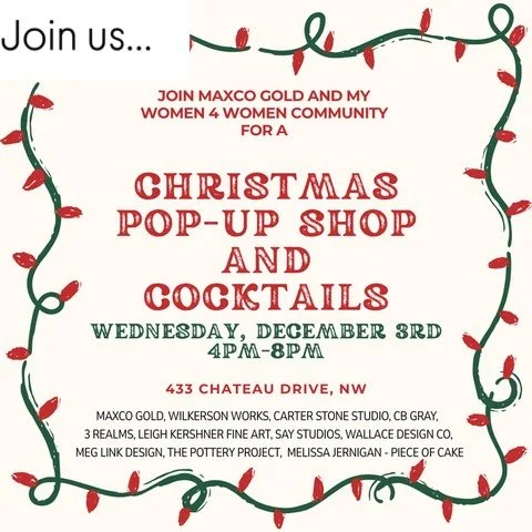 Holiday Shopping at its finest! 
You're not going to miss this one. 
Wednesday, December 3 from 4-8