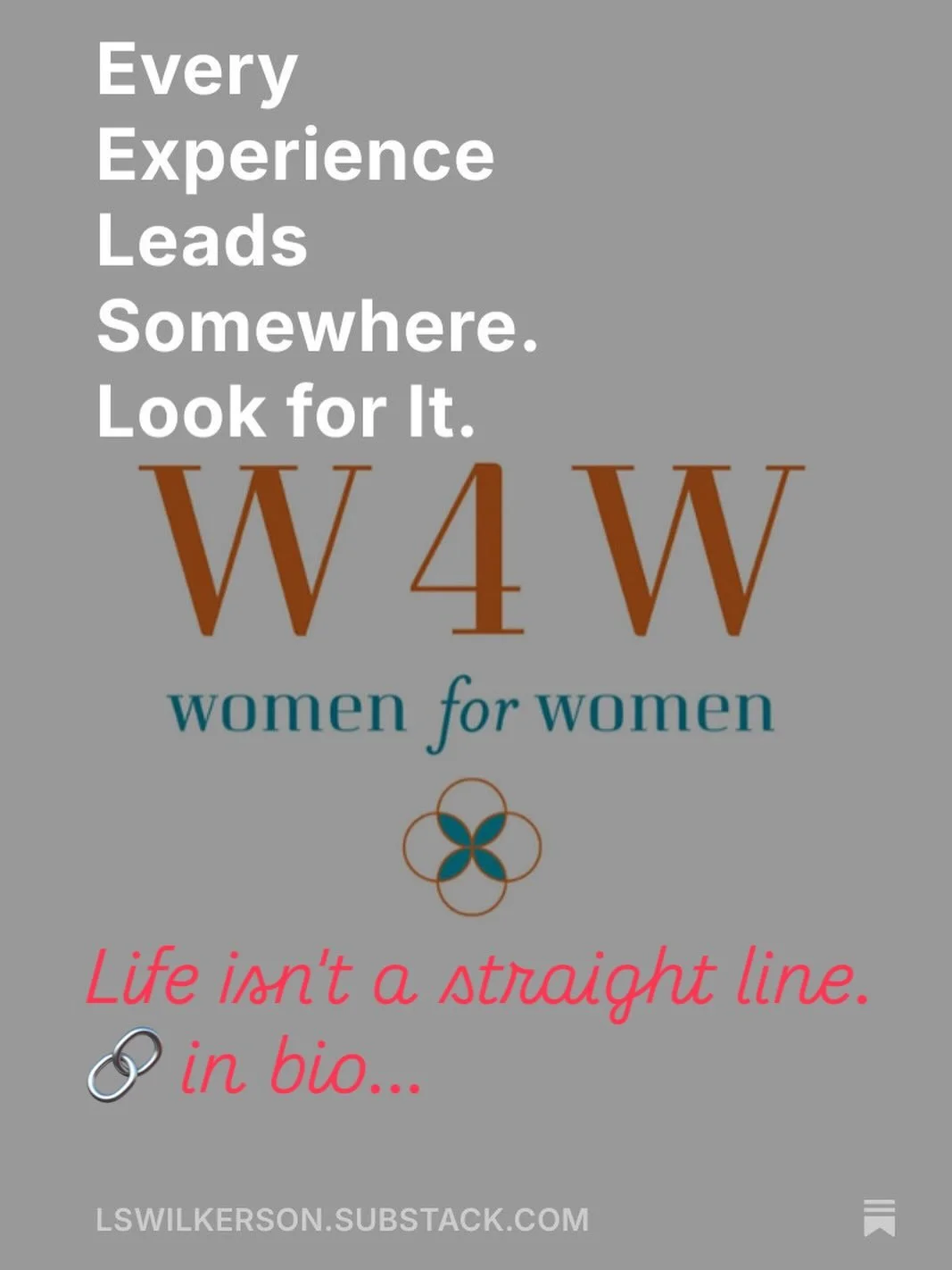 ✨ Every experience leads somewhere. ✨

I wrote this piece because I keep seeing it&mdash;in conversations, at shows, in this community. 

Not every experience brings an immediate win, but every one brings direction. A new connection. A lesson. A nudg