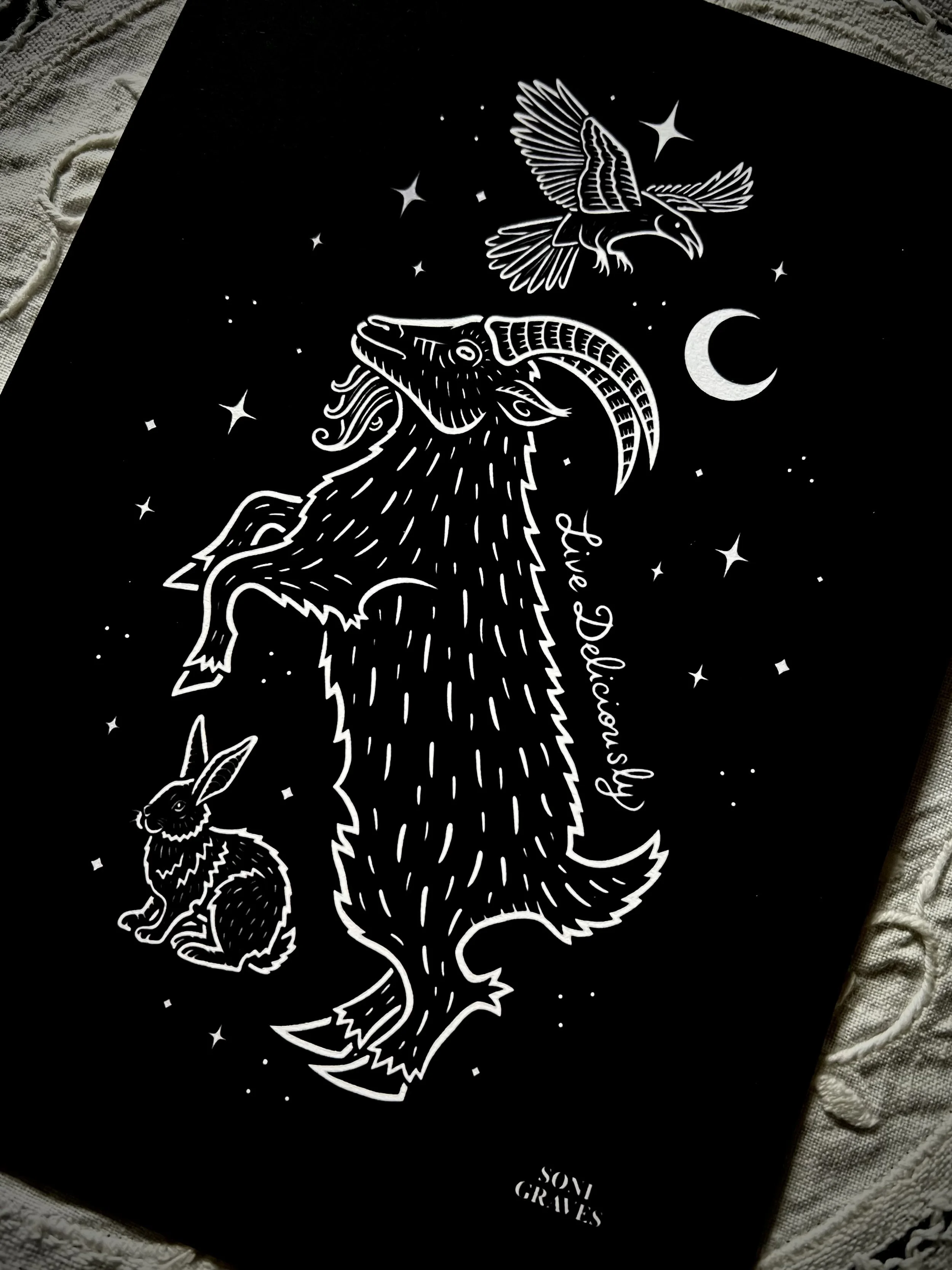 5x7 Black Goat 4.jpg