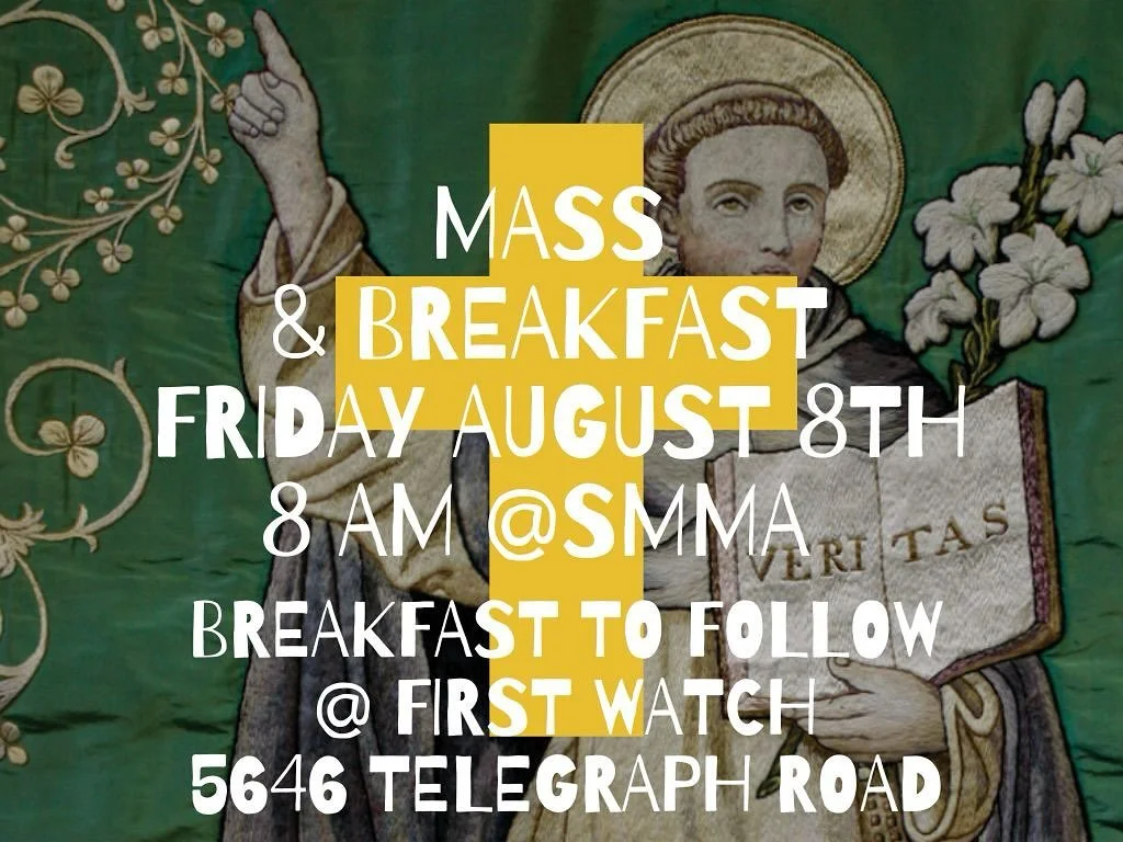 Last Mass &amp; Breakfast of the Summer!!! 
See you bright and early!!!🌞💛